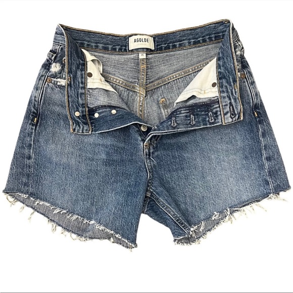 Agolde Riley High Rise Short - Picture 7 of 7